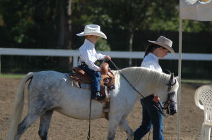 Dolly and Spencer in Leadline